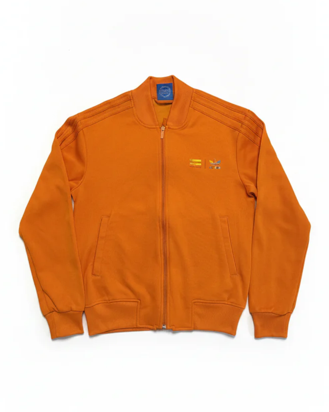 Adidas Orange Trefoil Track Jacket