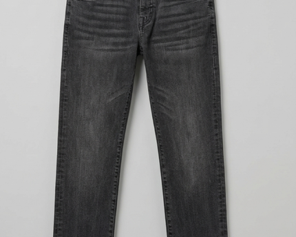 True Religion Rocco Relaxed Skinny Black Jeans