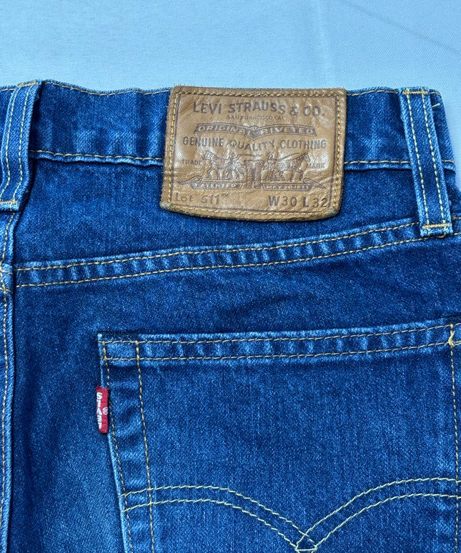 Levi's Premium 511 Blue Slim Fit Jeans