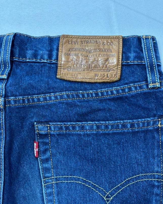 Levi's Premium 511 Blue Slim Fit Jeans