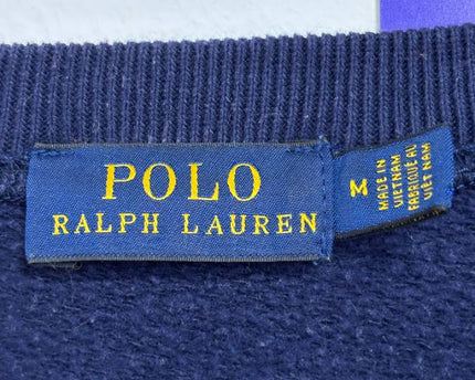 Ralph Lauren Navy Blue Varsity P Sweater