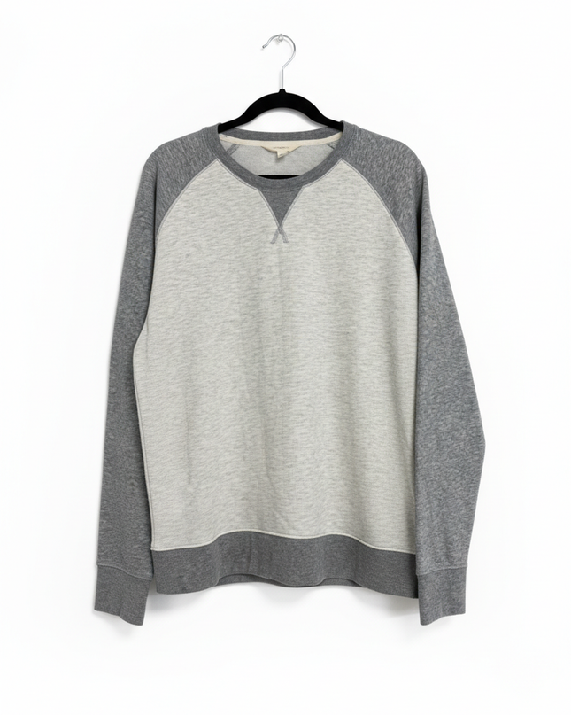 M&S Grey Mix Raglan Sweatshirt
