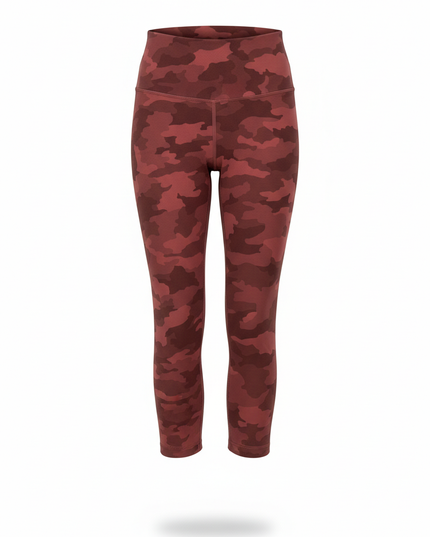 Lululemon High-Rise Camo Cropped Leggings