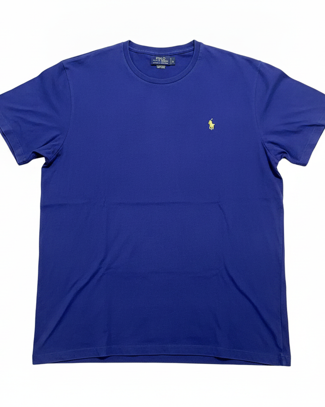 Polo Ralph Lauren Blue Classic Cotton T-Shirt