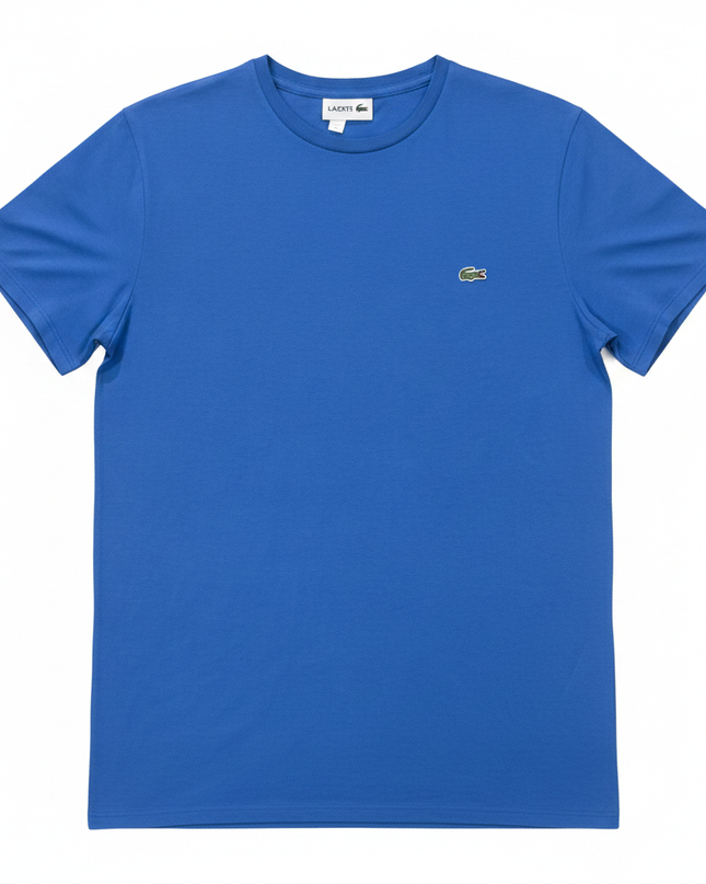 Lacoste Classic Blue Crew Neck T-Shirt