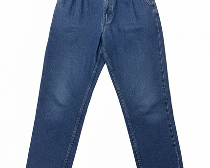 Blue Bay Blue Vintage High-Waisted Tapered Jeans