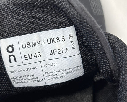 On Running Black CloudTec Sneakers