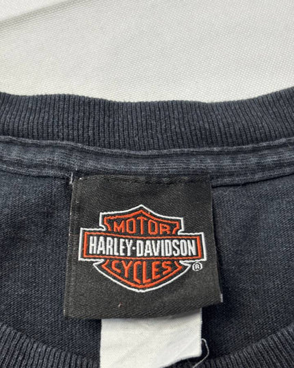 Harley-Davidson Black Banff Canada Eagle Pocket Graphic Tee