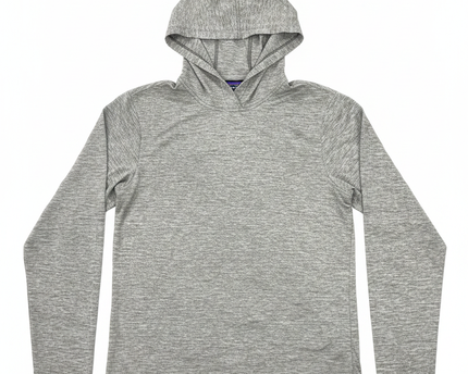 Patagonia Grey Heathered Performance Sun Hoodie