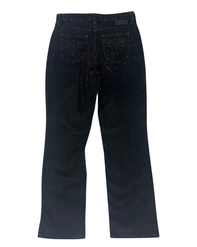 MAC Black Bootcut Jeans – Mid Rise - M | Waist: 38