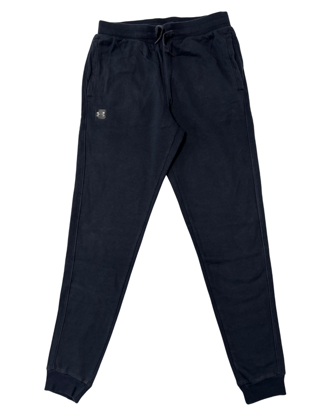 Under Armour Rival Fleece Black Cuffed Joggers