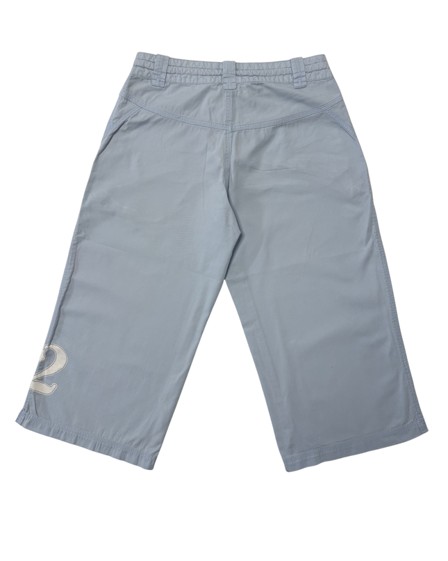 Nike Wide-Leg Light Blue Cropped Pants - XS | Waist: 28"
