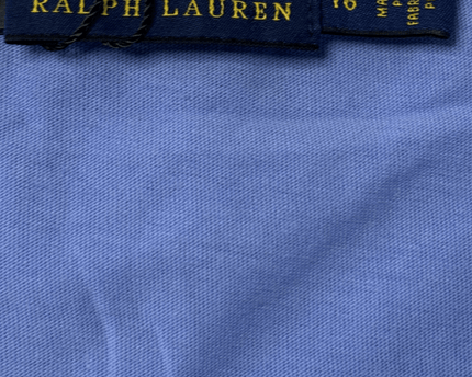 Ralph Lauren Light Blue V-Neck Cotton T-Shirt