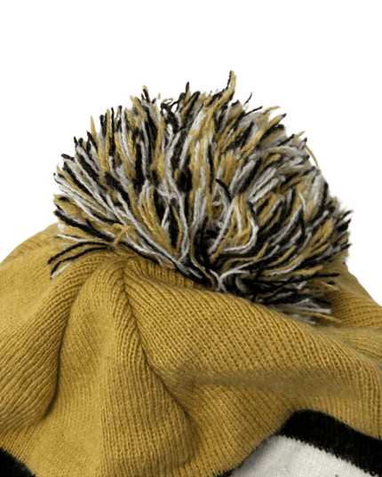 New Era x NFL New Orleans Saints Striped Pom Beanie