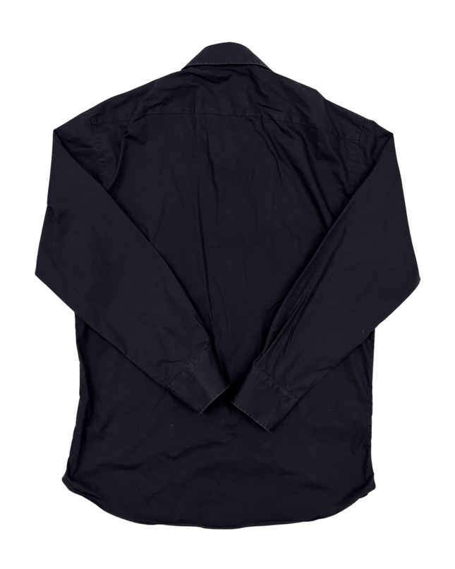 Hugo Boss Classic Black Regular Fit Dress Shirt - M