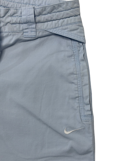 Nike Wide-Leg Light Blue Cropped Pants - XS | Waist: 28"