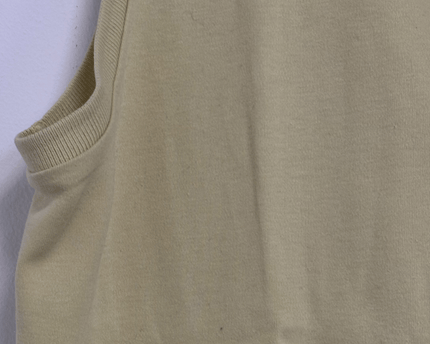 Ralph Lauren Sport Pale Yellow Sleeveless Cotton Polo Shirt