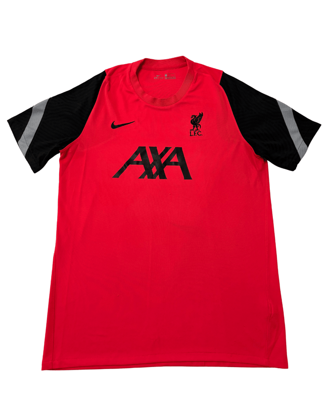 Liverpool 2020/21 Red Black Training Top Jersey