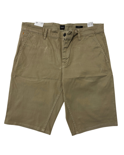 Hugo Boss Slim Fit Khaki Chino Shorts - L | Waist: 34"