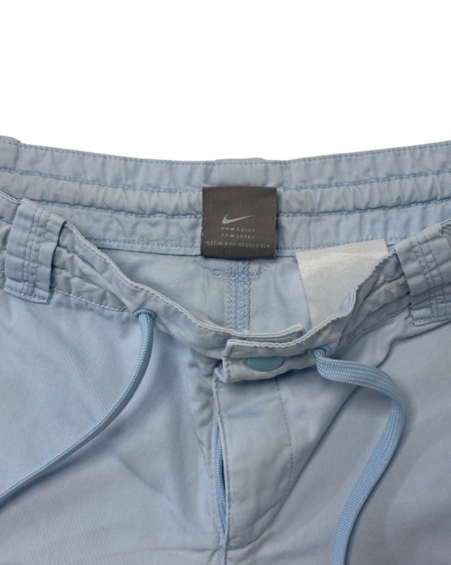 Nike Wide-Leg Light Blue Cropped Pants - XS | Waist: 28"