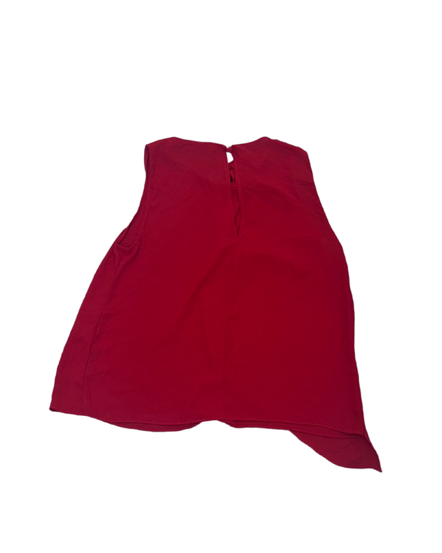 Zara Red Sleeveless Blouse - L