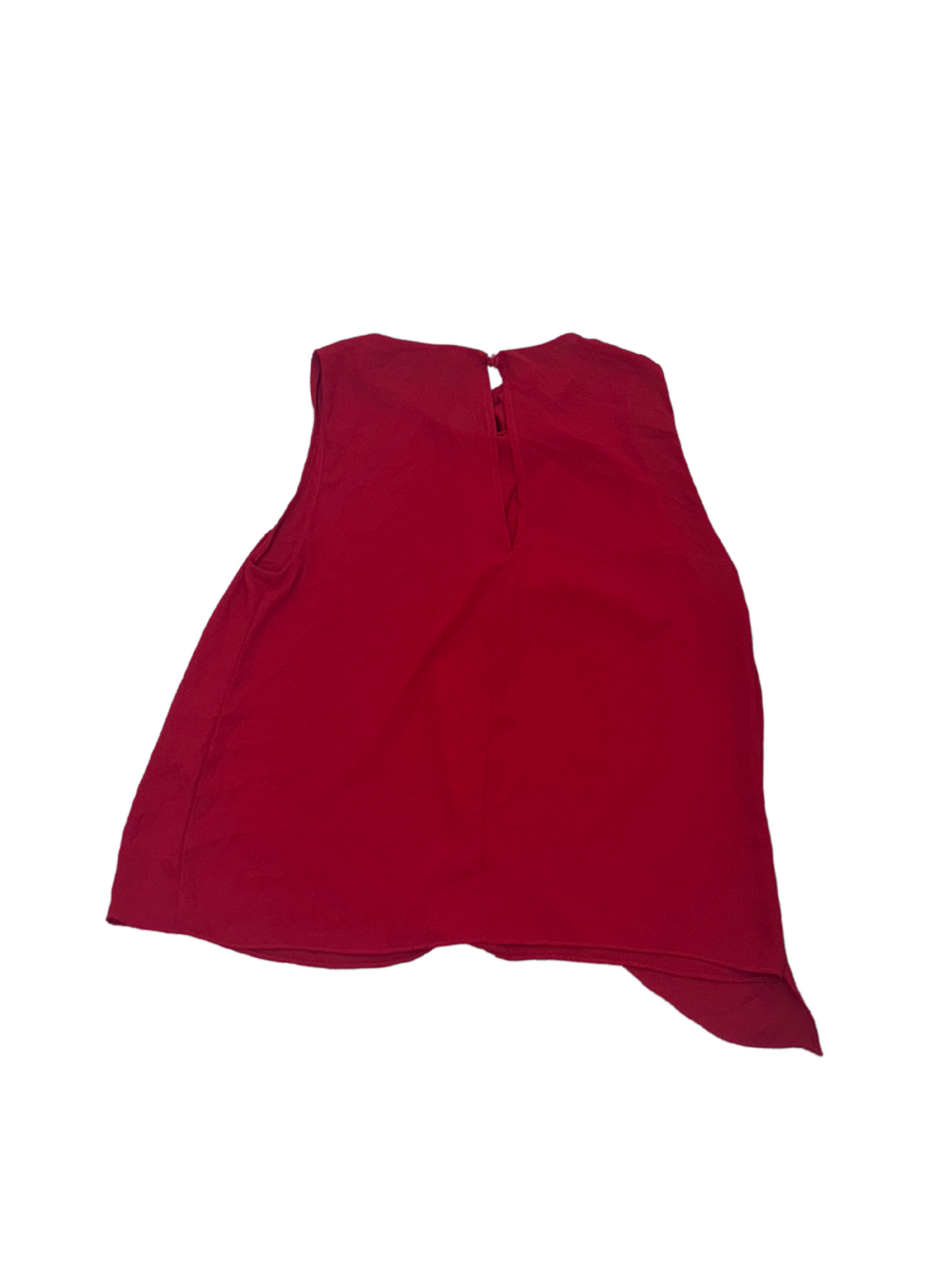 Zara Red Sleeveless Blouse - L