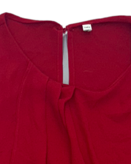 Zara Red Sleeveless Blouse - L