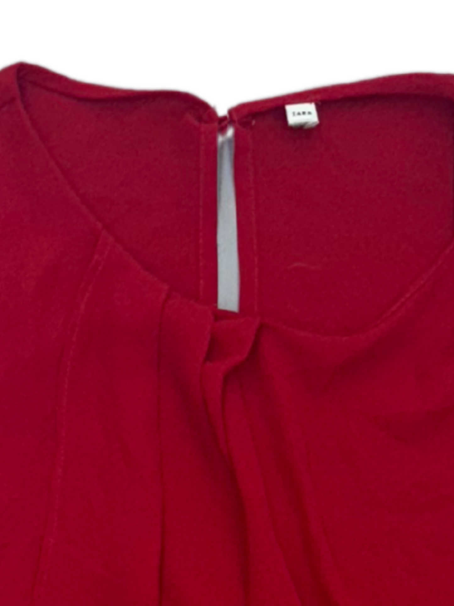 Zara Red Sleeveless Blouse - L