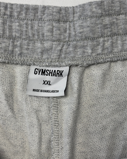 Gymshark Essential Oversized Light Gray Marl Cuffed Joggers