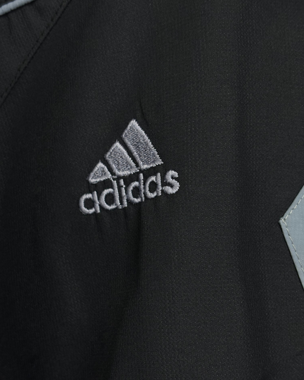 Adidas F50 Black & Grey Retro Football Track Jacket