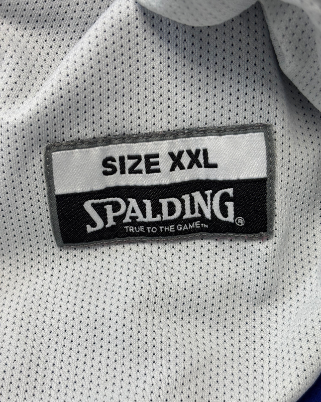 Spalding KK Vrhnika #15 Blue Basketball Jersey