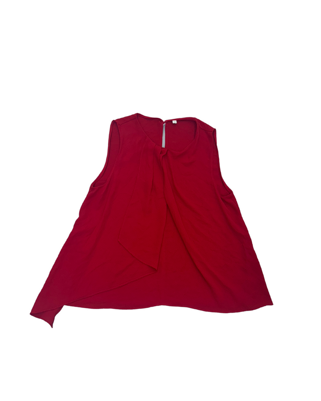 Zara Red Sleeveless Blouse - L