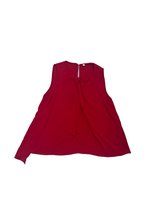 Zara Red Sleeveless Blouse - L