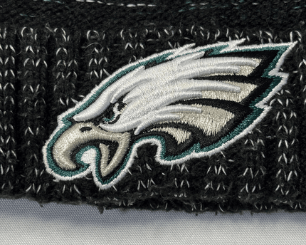 Black Marl by New Era Philadelphia Eagles Knit Beanie