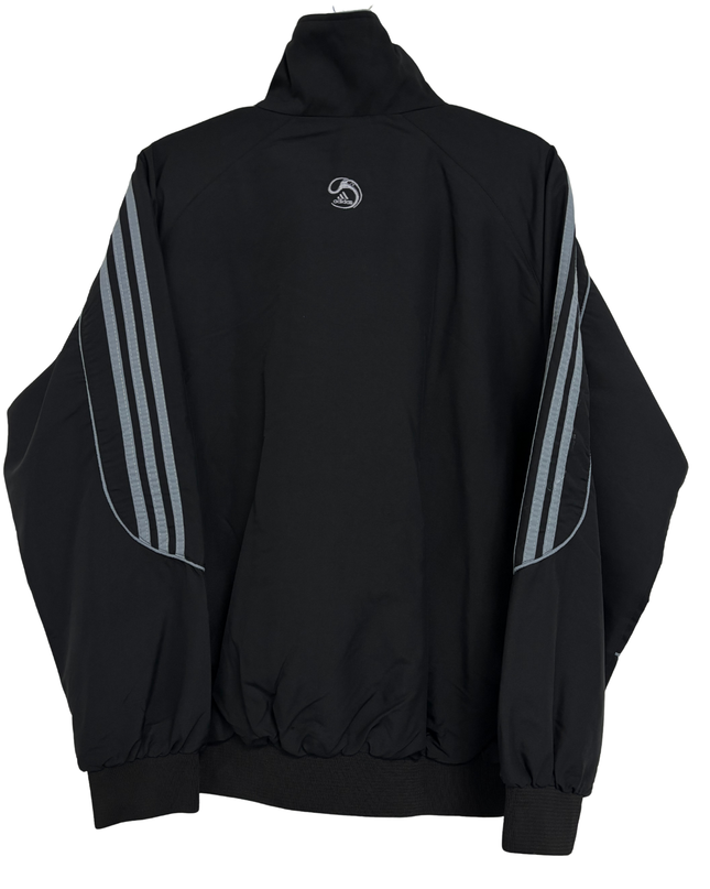 Adidas F50 Black & Grey Retro Football Track Jacket