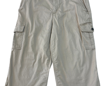 Lee Off-White Cargo Shorts - M