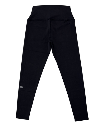 Alo Yoga Black High-Waist Airbrush Leggings - XS | Waist: 24"