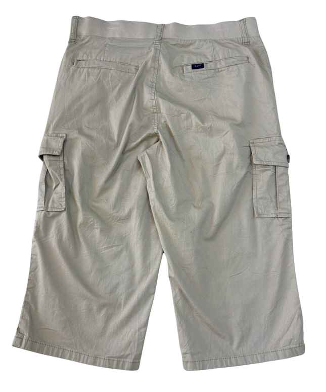 Lee Off-White Cargo Shorts - M