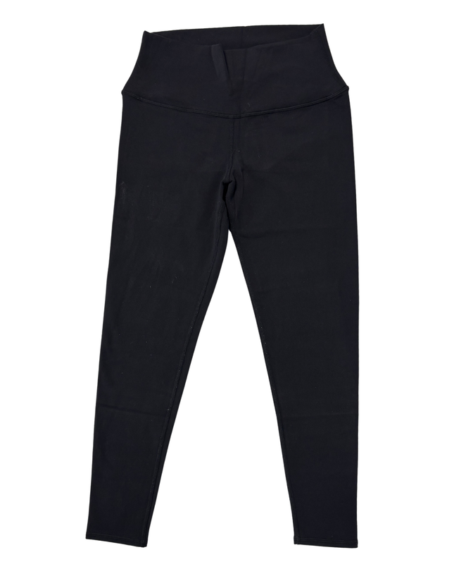 Alo Yoga Black High-Waist Airbrush Leggings - XS | Waist: 24"