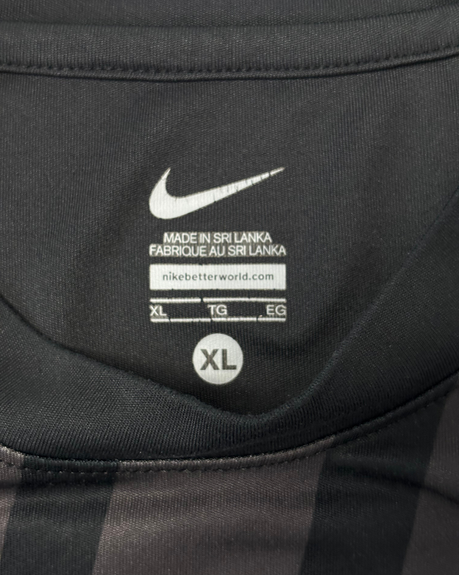 Nike T90 Strike Black Lightning Graphic Football Jersey