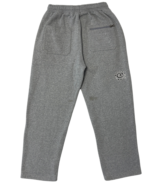 ADWYSD Heather Grey Fleece Sweatpants