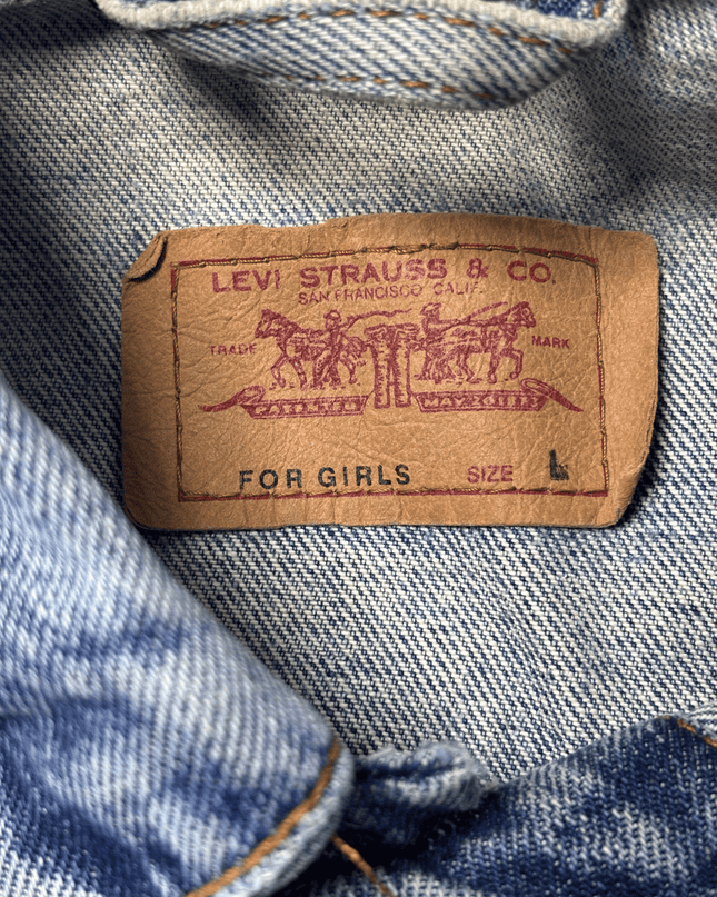 Levi’s Washed Light Blue Denim Jacket