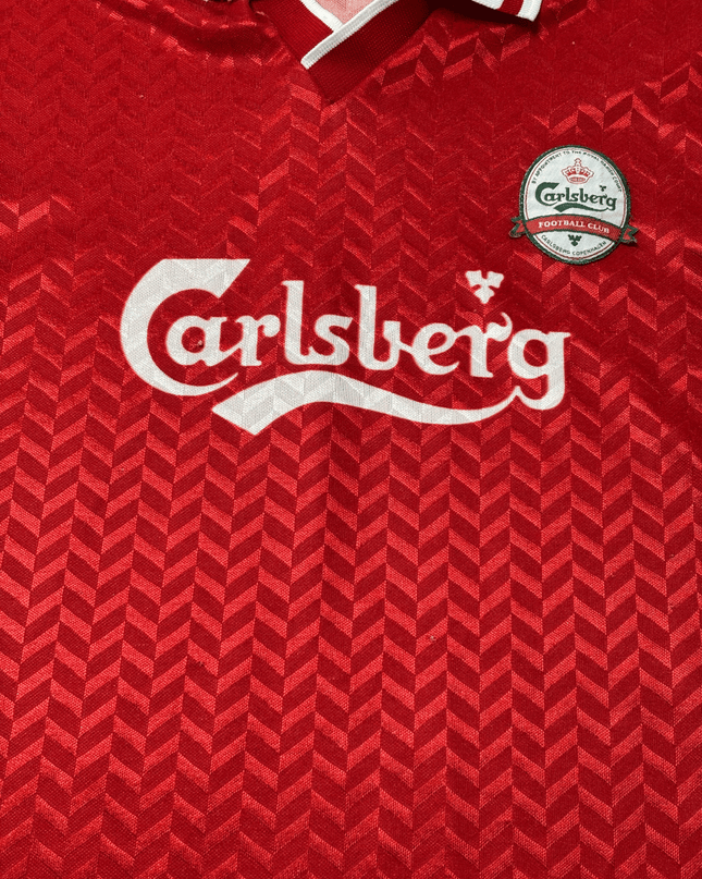Carlsberg Football Club Retro Red Polyester Jersey