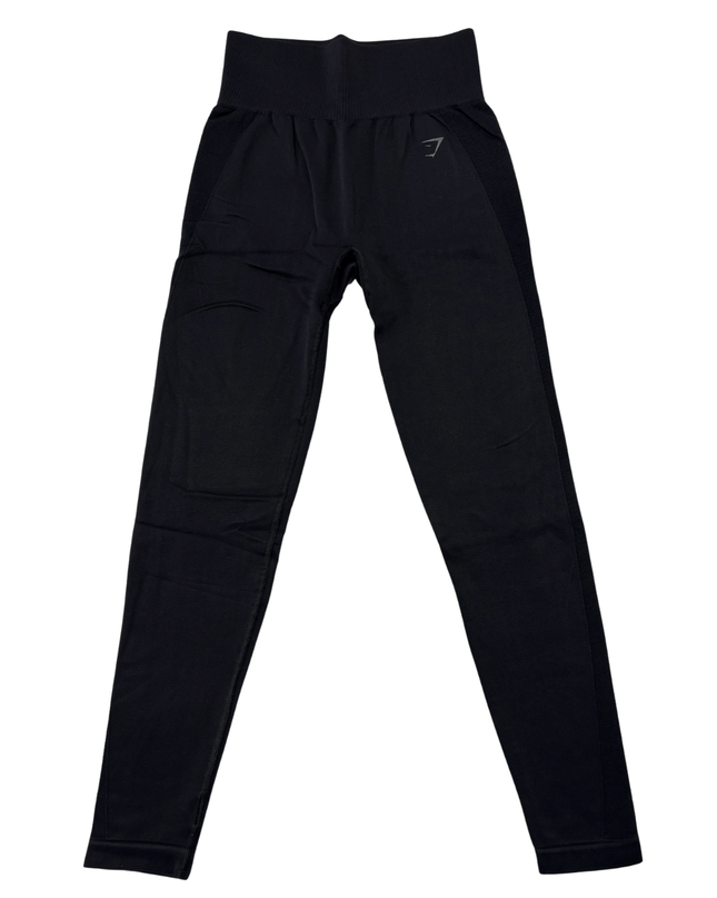 Gymshark Flex High-Waist Black Seamless Leggings