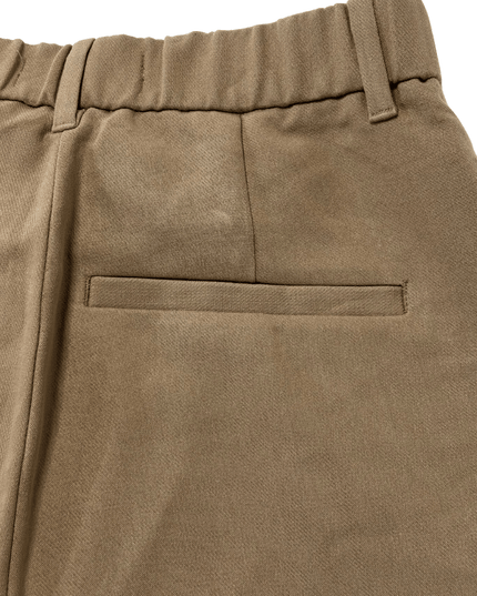 Abercrombie & Fitch Brown Tailored Pleated Wide Leg Trousers