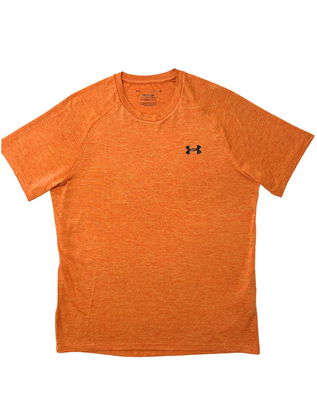 Under Armour Orange Heather Tech Performance Training T-Shirt