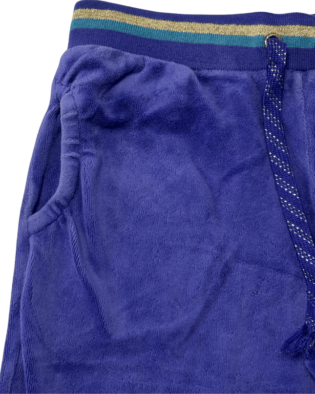 Juicy Couture Royal Blue Velour Heart Logo Track Pants