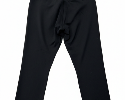 Lululemon Black Mid-Rise Cropped Yoga Leggings