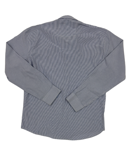 Tommy Hilfiger USA95 Navy & White Pinstripe Shirt - M