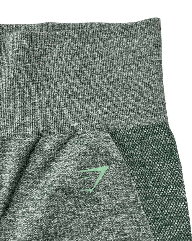 Gymshark Vital Seamless Green Cycling Shorts